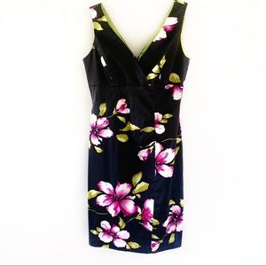 Donna Ricco New York V-Neck Sleeveless Dress Sz 6